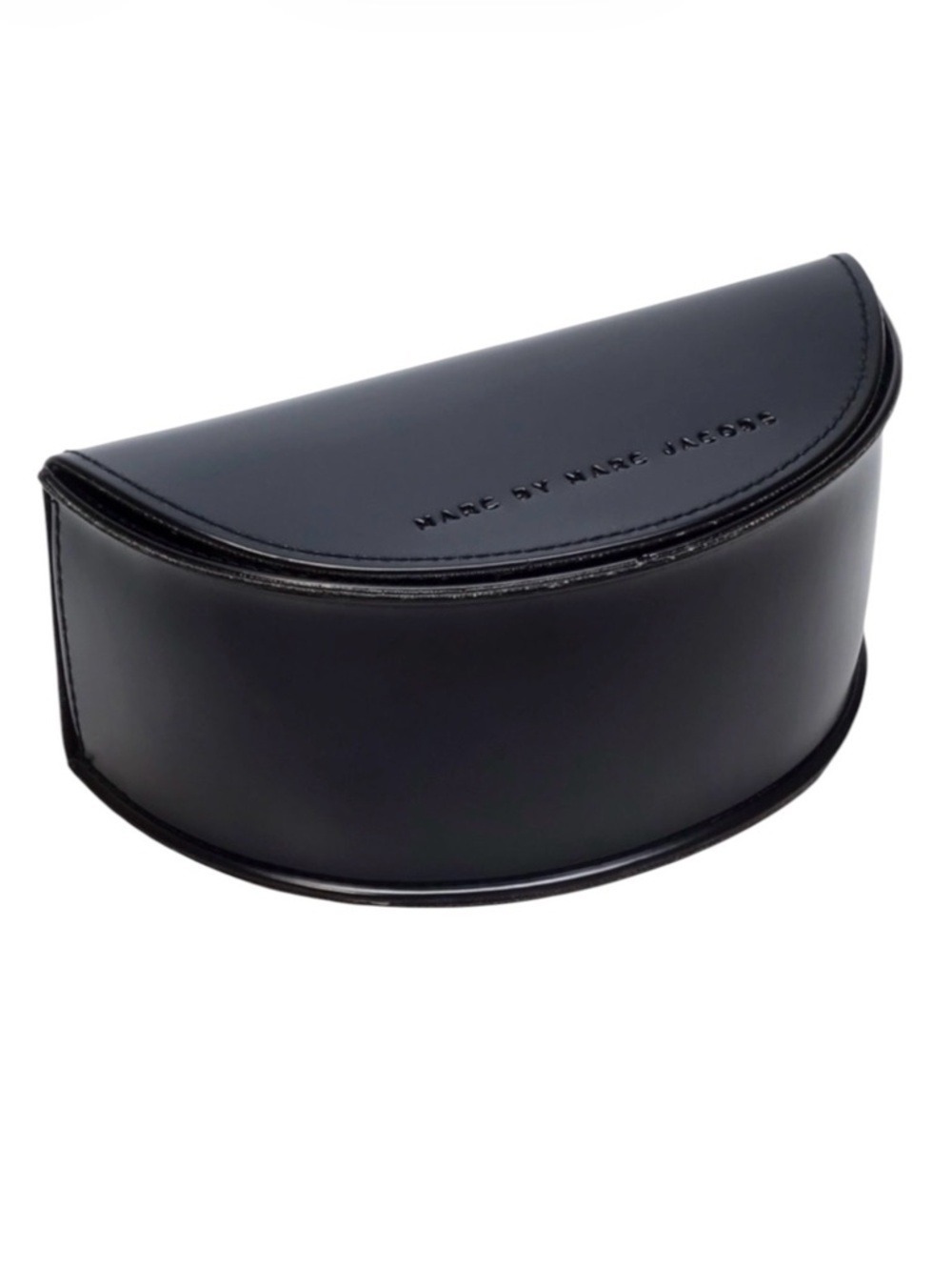 Marc By Marc Jacobs large sunglasses case black unisex